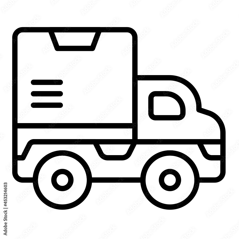 delivery truck icon delivery truck icon
