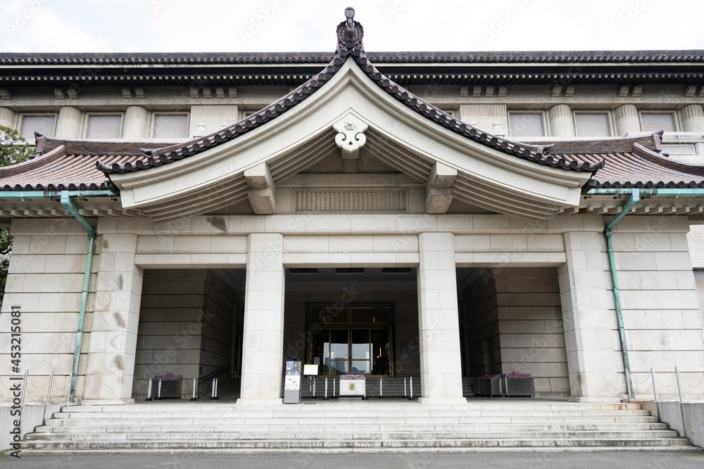 Main pavilion of Tokyo National Museum