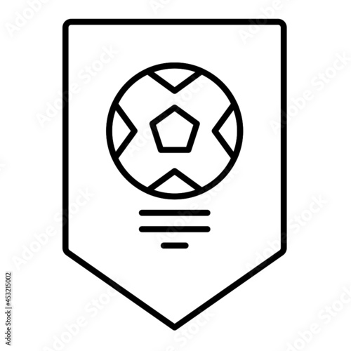 football team flag icon