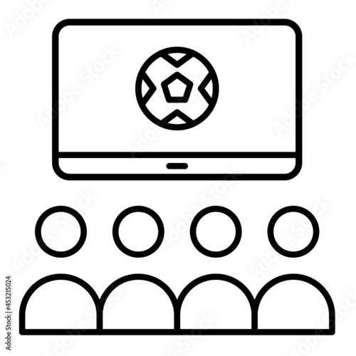 watch football match icon