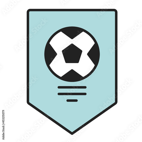 football team flag icon