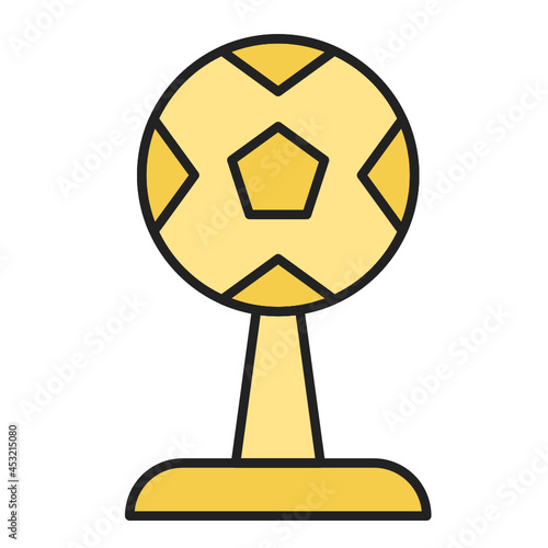 trophy football icon
