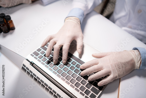 scientist working with scie...