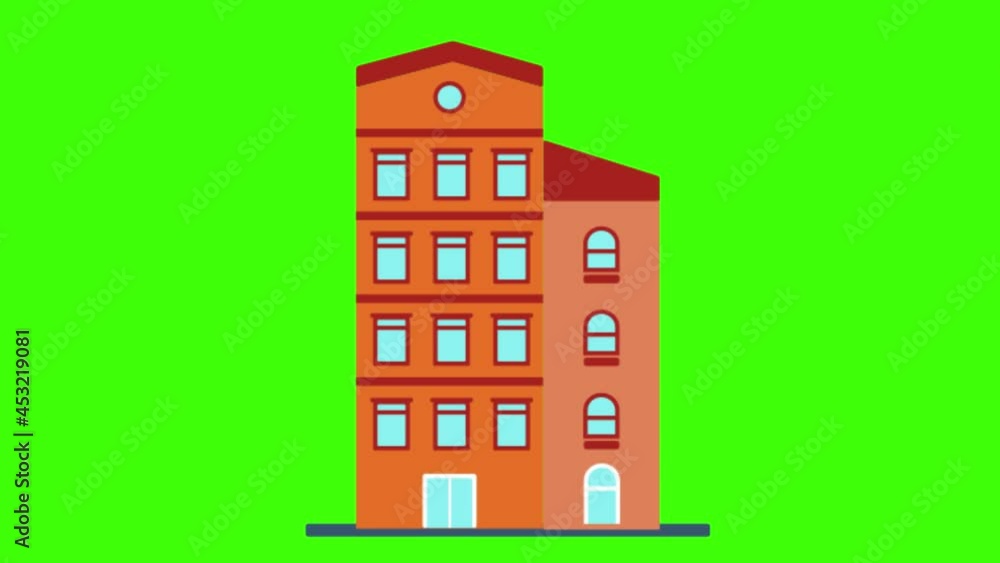 green screen , buildings , Townhouse green screen , buildings , Townhouse