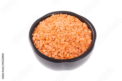Very Healthy Food; Raw Peeled Red Lentils