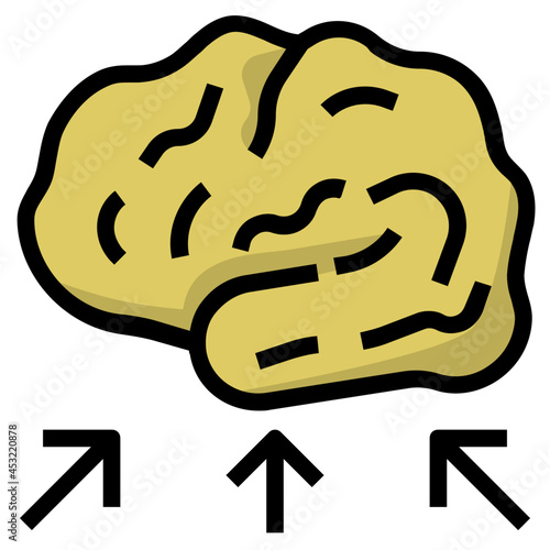 brain line icon