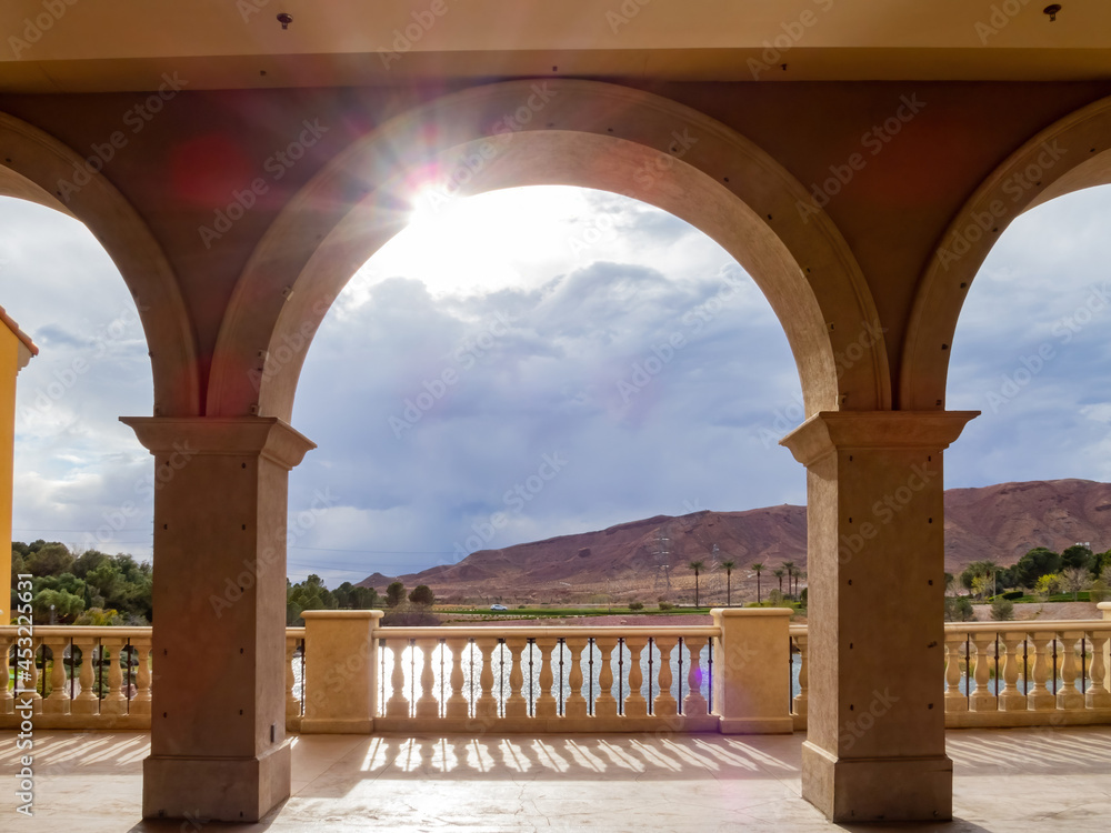 Hallway of the Lake Las Vegas