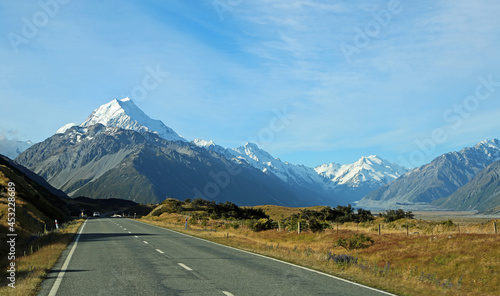 Mt Cook and the Minarets - New Zealand