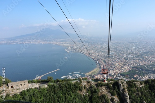 Castellammare di Stabia - Golfo di Napoli dalla Funivia del Faito