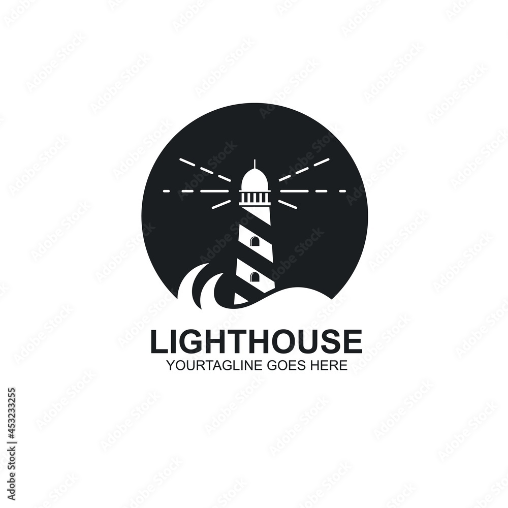 lighthouse vector icon illustration design lighthouse vector icon illustration design