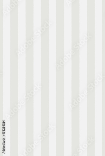 05-21simple-stripe-g-tate手描きタッチのストライプ背景素材【たて・薄グレー】