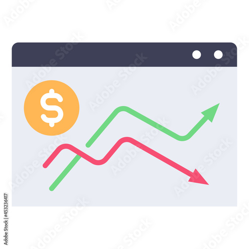 stocks website icon