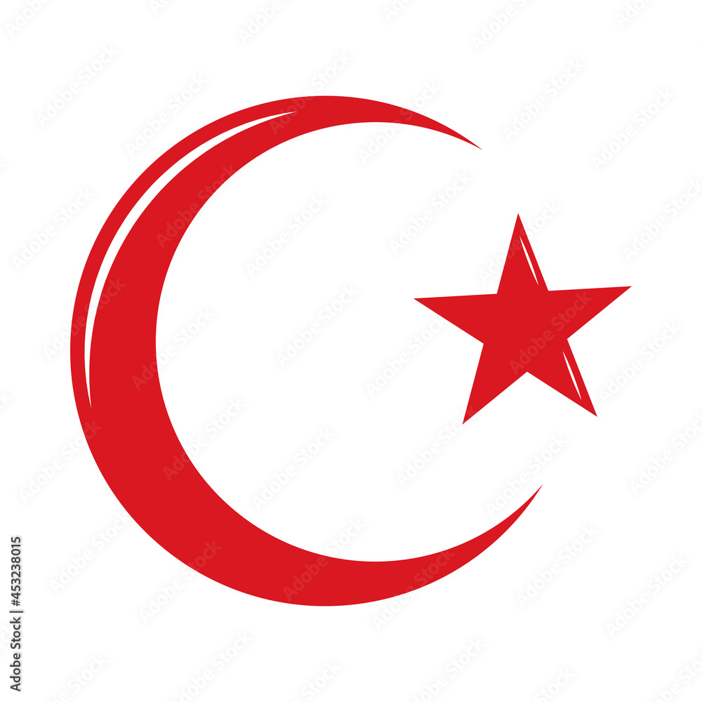 turkey moon and star turkey moon and star