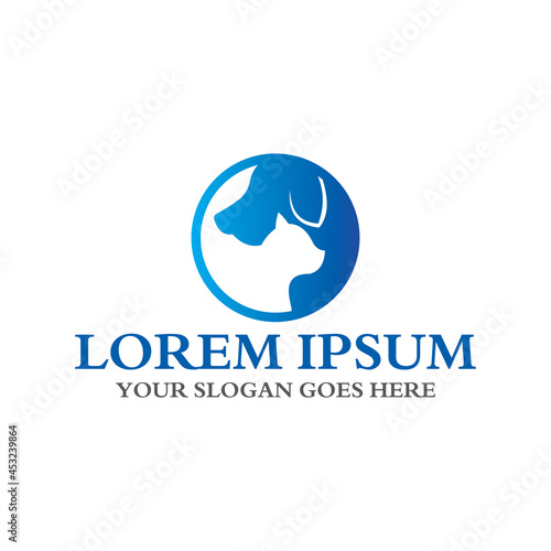 pets care logo , veterinary logo