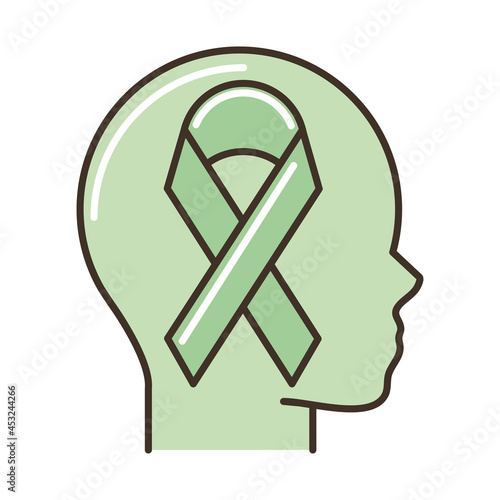 mental health ribbon