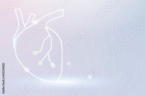 Heart banner for cardiac technology