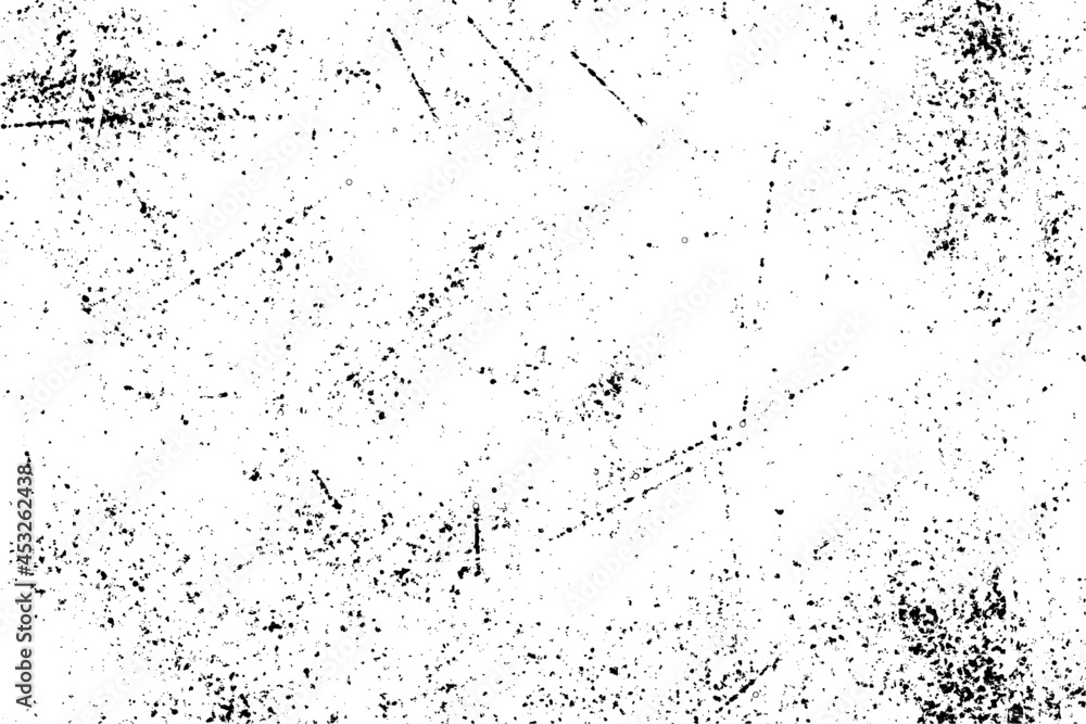 Grunge Black and White Distress Texture.Grunge rough dirty background.For posters, banners, retro and urban designs.Grunge Texture Vector
