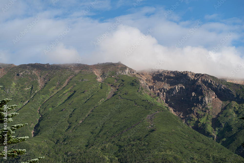 Fototapeta premium 御嶽山 王滝頂上