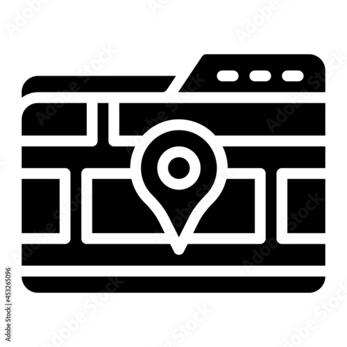 location glyph icon photo