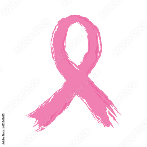 stroke pink ribbon