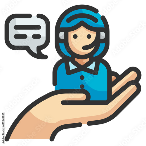 customer line icon