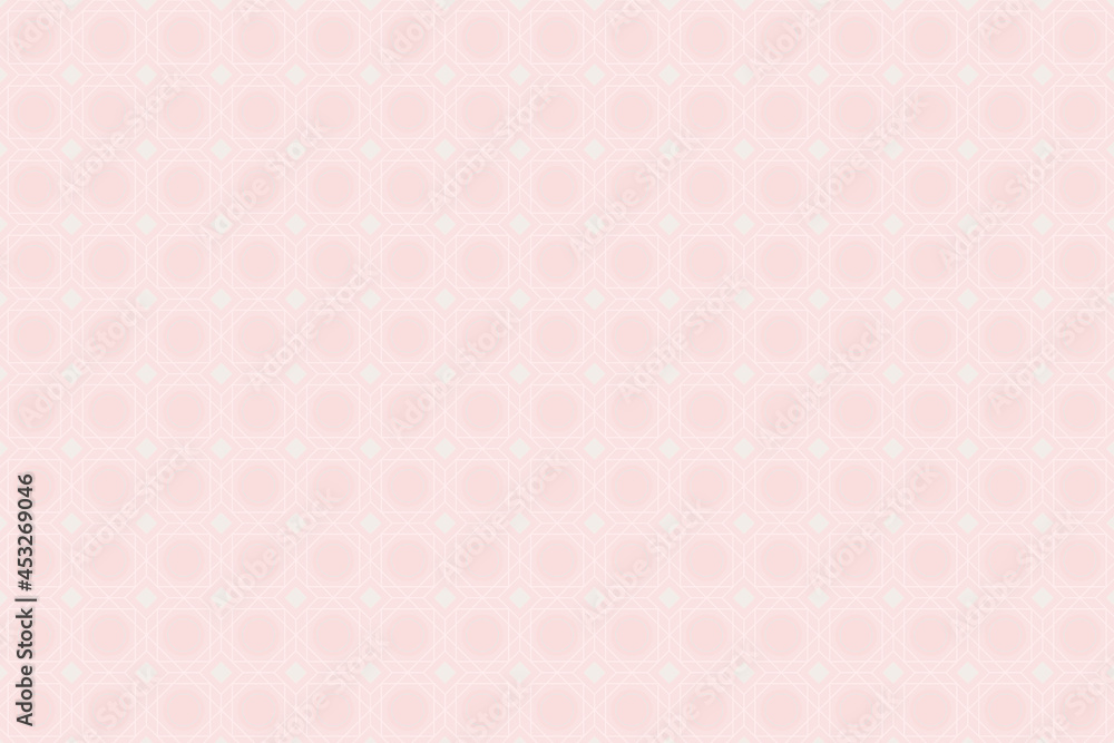 Seamless hombus pattern on a pink background design resource vector