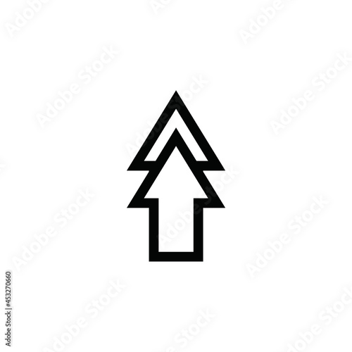Free Download arrow icon vector design template - GFXLoad