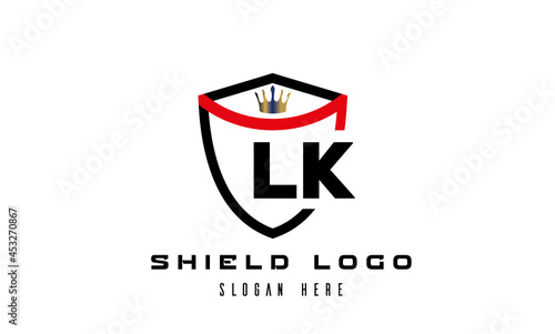 LK king shield latter logo vector Free Download LK king shield latter logo vector - GFXLoad