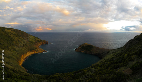 Sanset view mount Guia, Faial island, Azores, Portugal