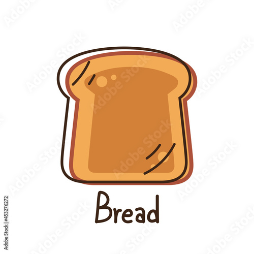 Bread vector. bread symbol. wallpaper. free space for text. bread logo design.