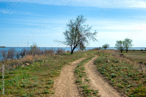 road in the countryside