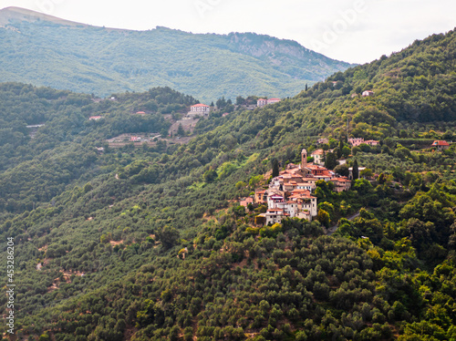 Arzeno D'Oneglia village of the Ligurian hinterland