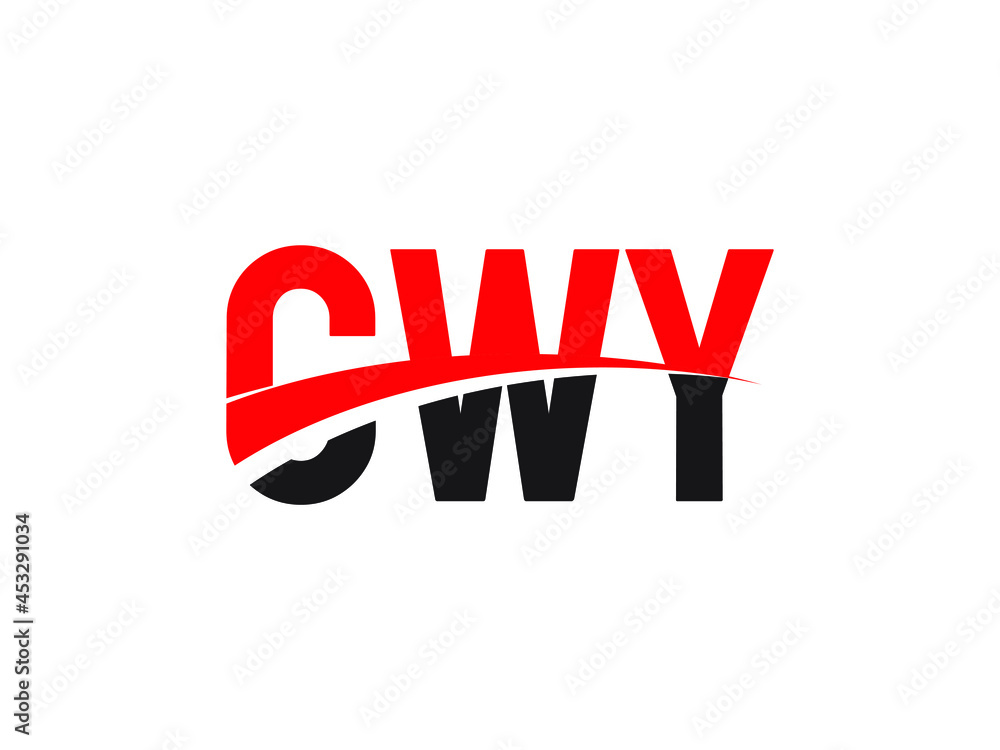 CWY Letter Initial Logo Design Vector Illustration CWY Letter Initial Logo Design Vector Illustration