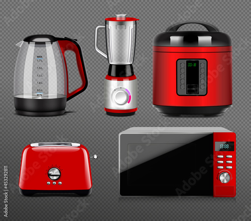 Household Kitchen Appliances Set