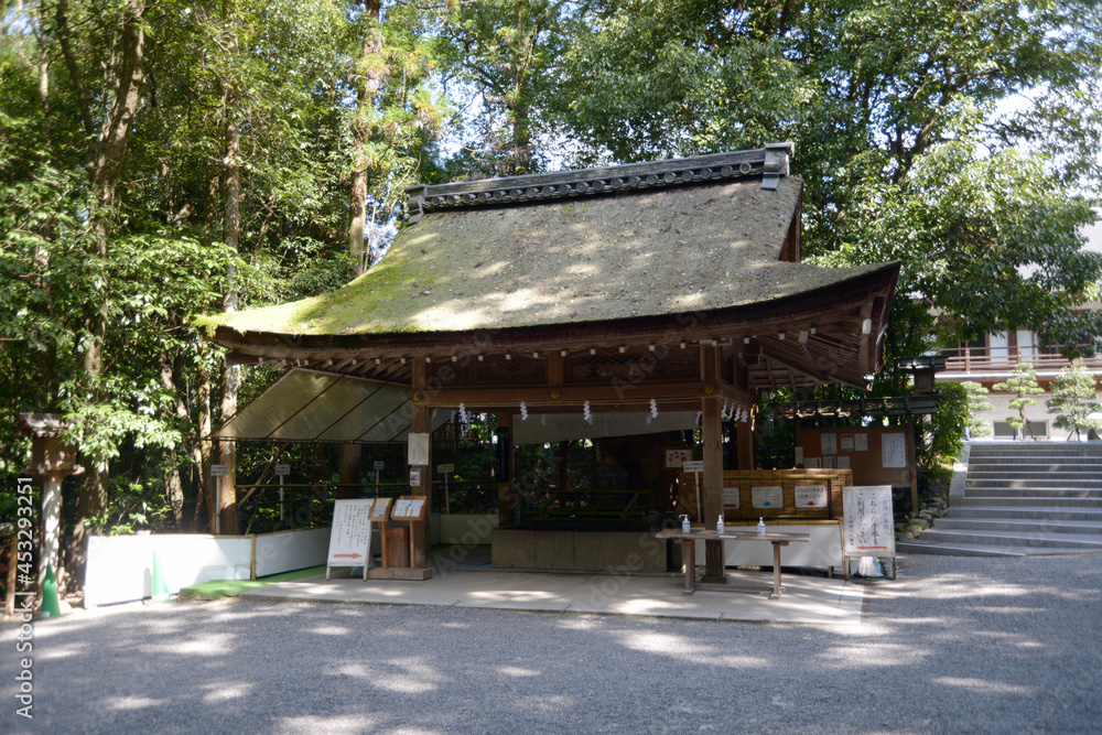 大神神社　手水舎　奈良県桜井市