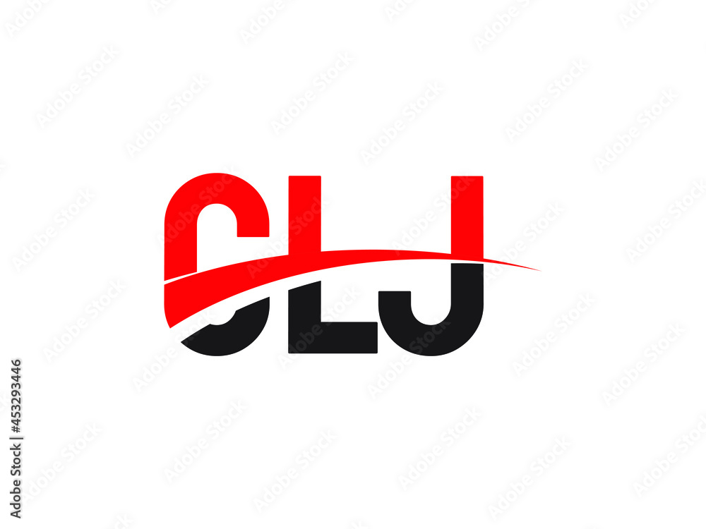 CLJ Letter Initial Logo Design Vector Illustration CLJ Letter Initial Logo Design Vector Illustration