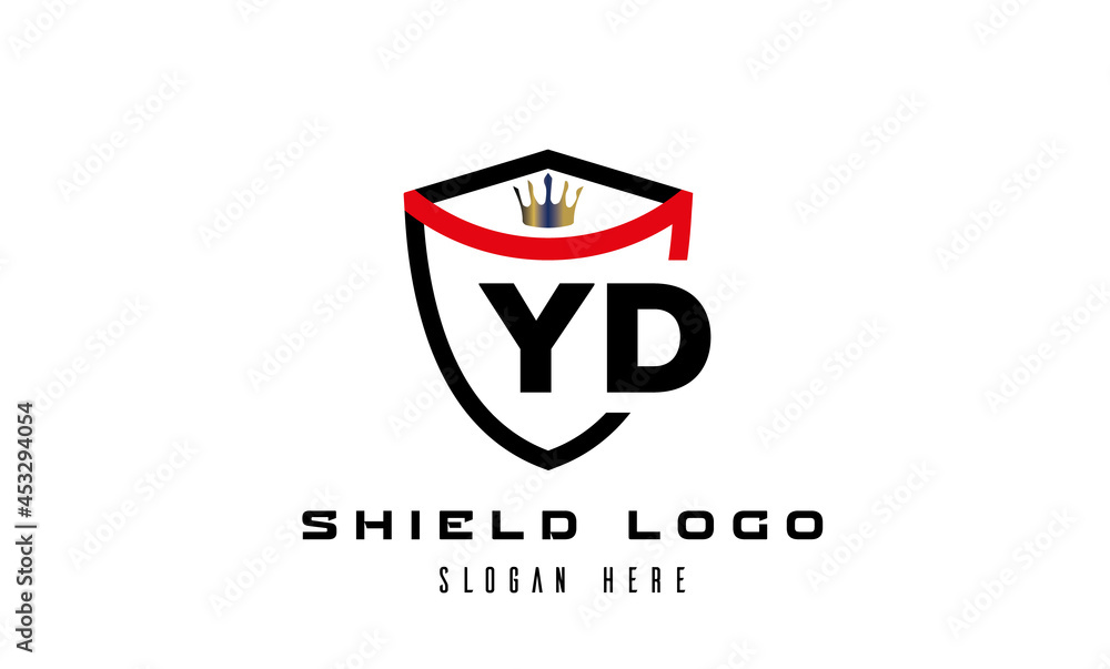creative shield latter logo vector creative shield latter logo vector