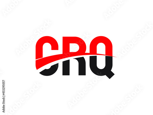 CRQ Letter Initial Logo Design Vector Illustration
