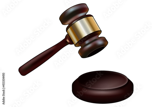 wooden gavel