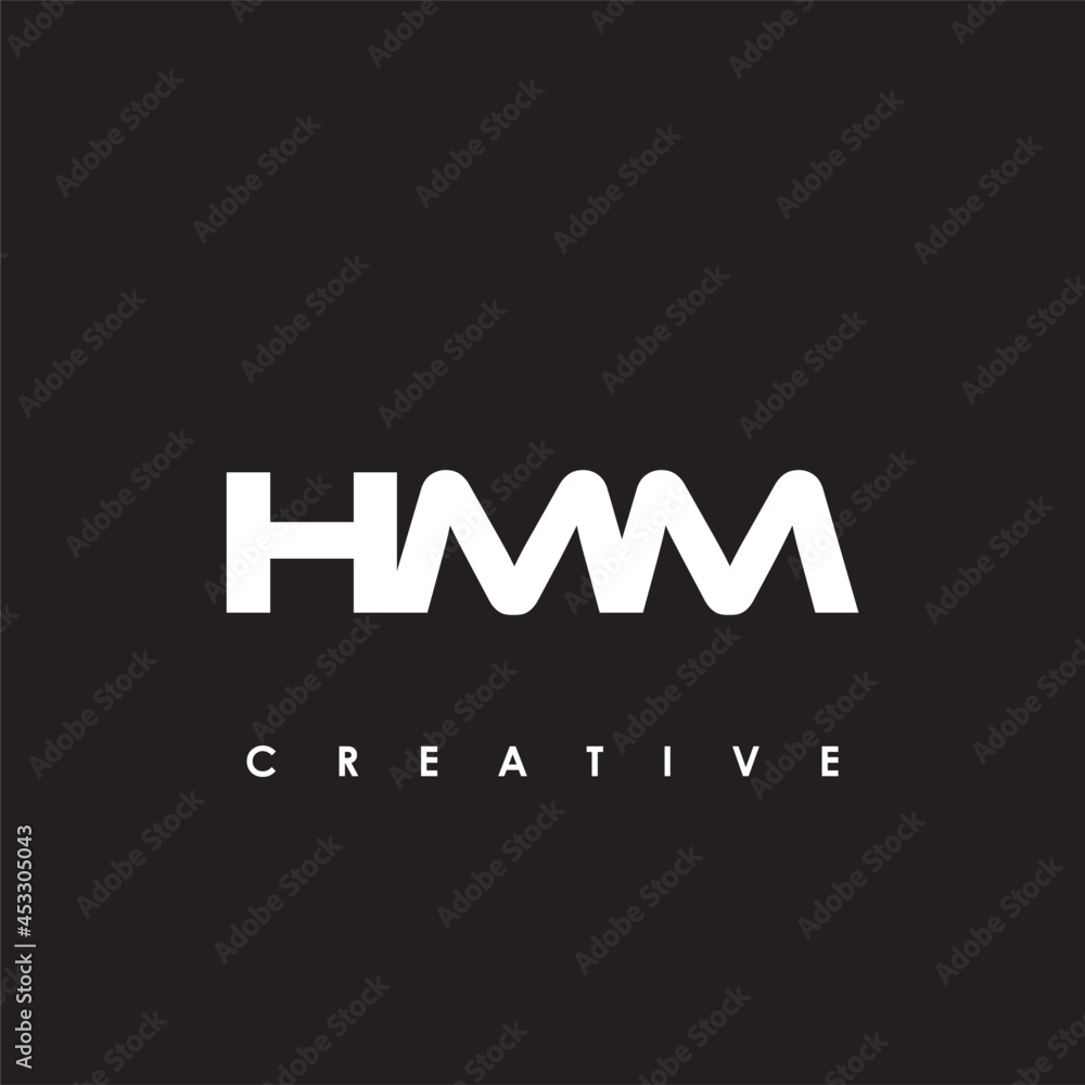 HMM Letter Initial Logo Design Template Vector Illustration HMM Letter Initial Logo Design Template Vector Illustration