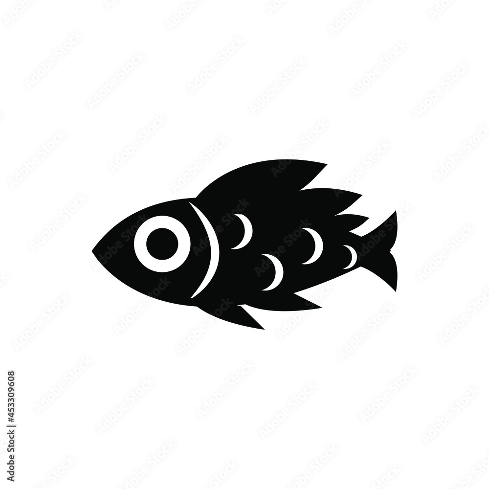 Fish icon vector. Seafood illustration sign. food symbol or logo.
Fish icon vector. Seafood illustration sign. food symbol or logo.