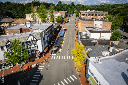 Aerial Landscape of Maplewood New Jersey  photo