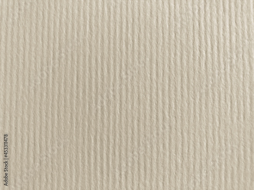 Craft striped cream paper background texture