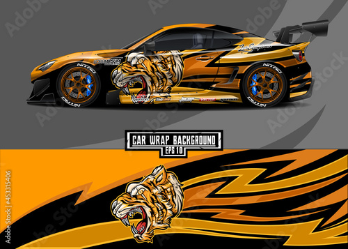 Tiger Sporty Wrap car 
