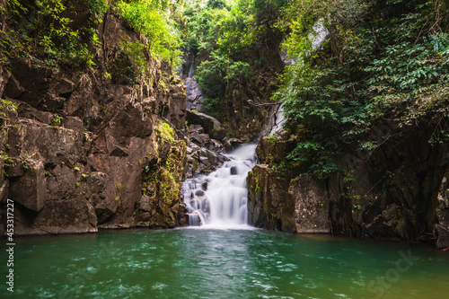 Beautiful waterfall at Namtok phlio National Park chanthaburi thailand