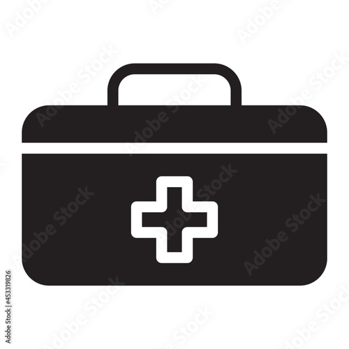 first aid kit glyph icon