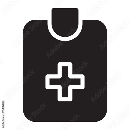 Medical History glyph icon