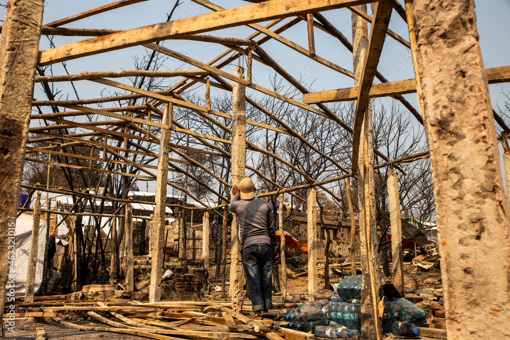 A huge fire swept through a Rohingya refugee camp in southern Bangladesh, destroying thousands of homes and killing at least seven people in the worst blaze to hit the settlement in recent years, acco A huge fire swept through a Rohingya refugee camp in southern Bangladesh, destroying thousands of homes and killing at least seven people in the worst blaze to hit the settlement in recent years, acco