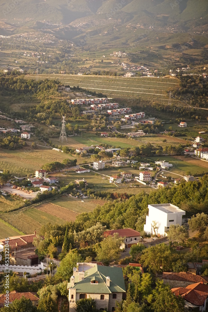 autumn in Petrele, Albania