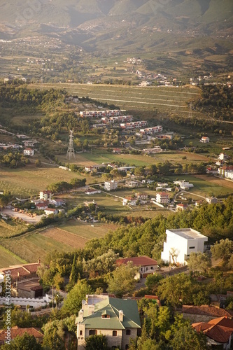 autumn in Petrele, Albania
